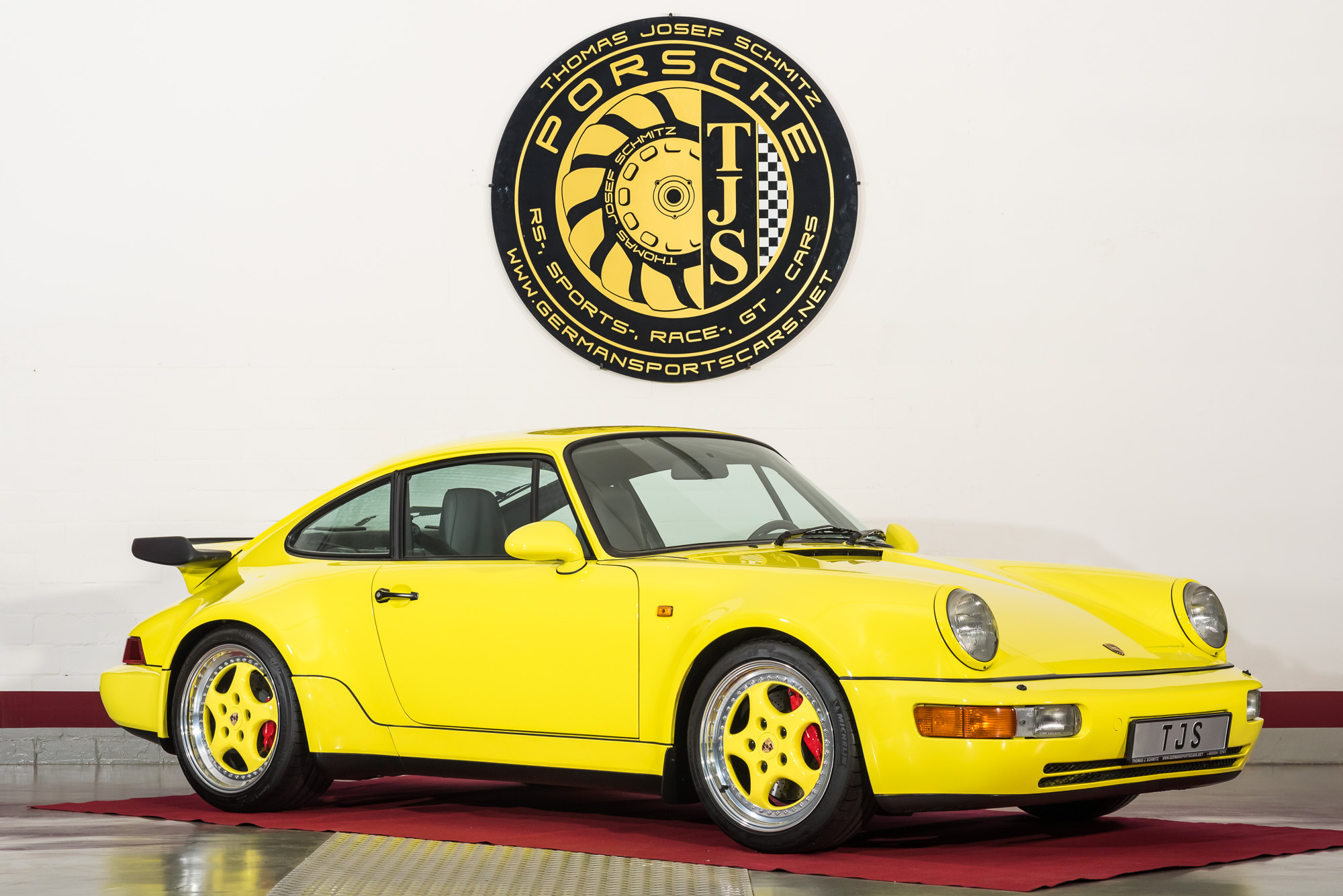 培土器 NEW イエロー(C6) PORSCHE 964 / 965 TURBO 3.6, paint to sample, 1 of 1 in this